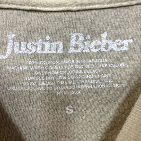 Justin Bieber Live With Your Boy New Years Eve Virtual Concert Tee S - Picture 4 of 4